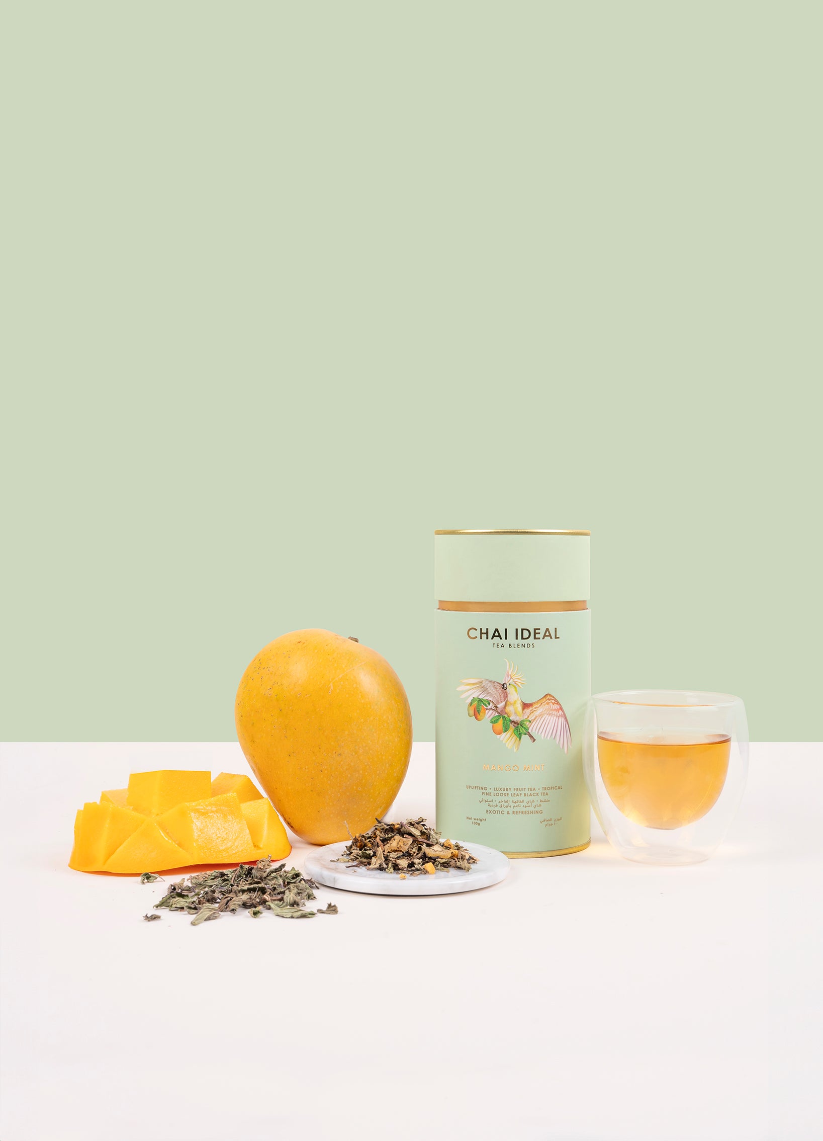 Mango Mint Black Tea - Loose Leaf